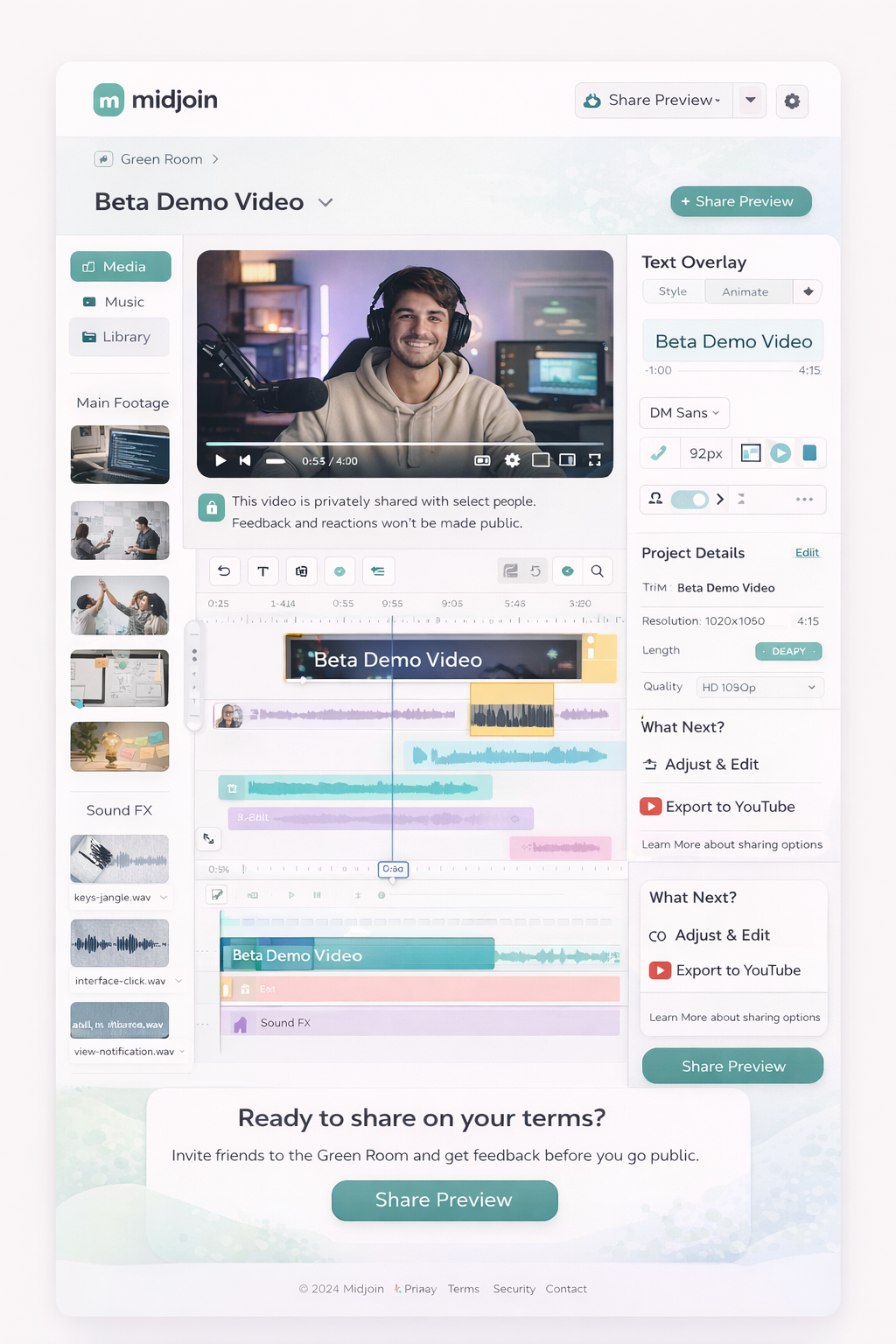 Midjoin editor mockup (optional)